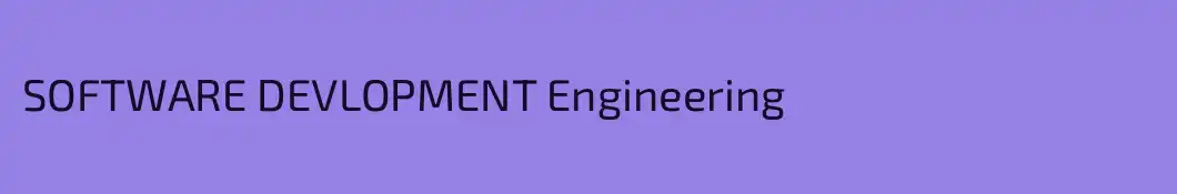 SOFTWARE DEVLOPMENT Engineering
